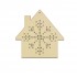 Figurina Tip Gherghef - Casuta - gaurele 1.5 mm - C02 - 10x10 cm