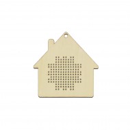 Figurina Tip Gherghef - Casuta - gaurele 1 mm - C07 - 8x8 cm