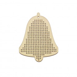 Figurina Tip Gherghef - Clopotel - gaurele 1.5 mm - C01 - 10x8 cm