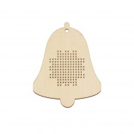 Figurina Tip Gherghef - Clopotel - gaurele 1 mm - C03 - 10x8 cm