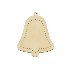 Figurina Tip Gherghef - Clopotel - gaurele 1.5 mm - C02 - 10x8 cm
