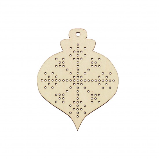 Figurina Tip Gherghef - Glob - gaurele 1.5 mm - G08 - 100x80 mm