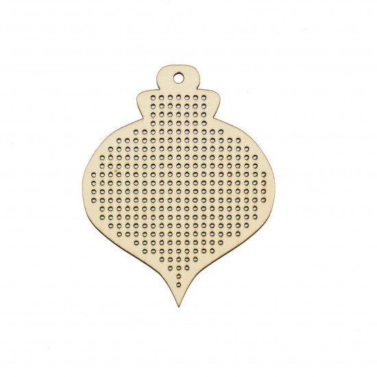 Figurina Tip Gherghef - Glob - gaurele 1.5 mm - G09 - 100x80 mm