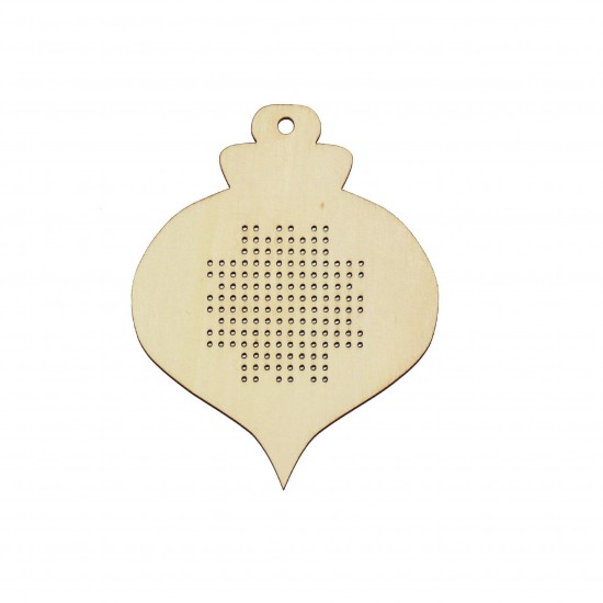 Figurina Tip Gherghef - Glob - gaurele 1 mm - G10 - 100x80 mm