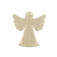 Figurina Tip Gherghef - Inger - gaurele 1.5 mm - I01 - 10x9.5 cm