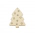Figurina Tip Gherghef - Brad de Craciun - gaurele 1.5 mm - B12 - 100x80 mm