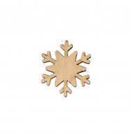 Figurina Fulg de Zapada Blank H10cm - F1 - 100x88 mm
