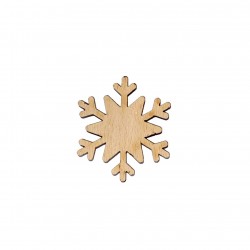 Figurina Fulg de Zapada Blank H10cm - F1 - 100x88 mm