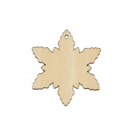 Figurina Fulg de Zapada Blank H10cm - F02 - 100x90 mm