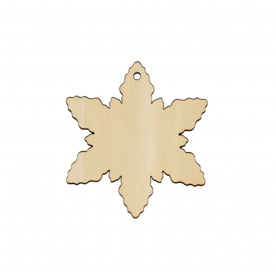 Figurina Fulg de Zapada Blank H10cm - F02 - 100x90 mm