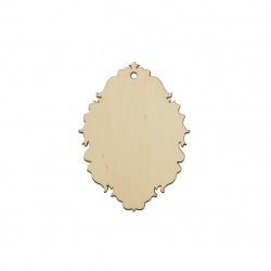 Figurina Ornament Brad Blank - O03 - 100x75 cm