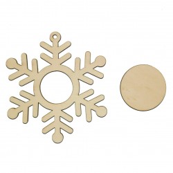 Set 2 Figurine Decoratiune Brad Blank - 06 - 120x108mm