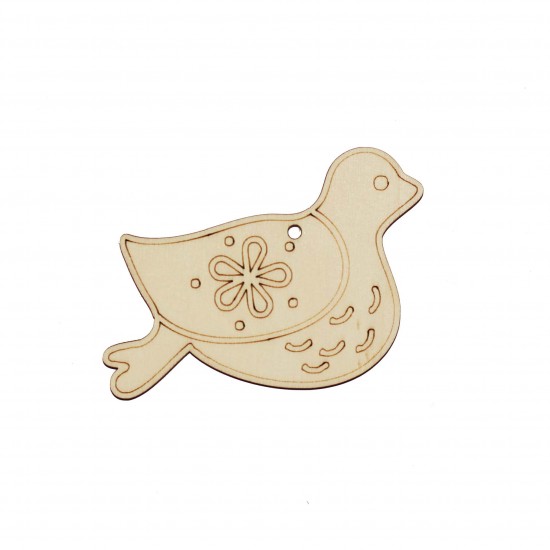 Decoratiune Blank Conturata pentru Pictat - P01 - 100x80 mm