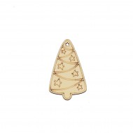 Decoratiune Blank Conturata pentru Pictat - P09 - 80x50 mm