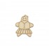Decoratiune Blank Conturata pentru Pictat - P12 - 80x65 mm