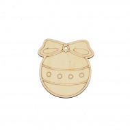 Decoratiune Blank Conturata pentru Pictat - P13 - 80x75 mm