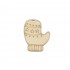 Decoratiune Blank Conturata pentru Pictat - P22 - 80x70mm