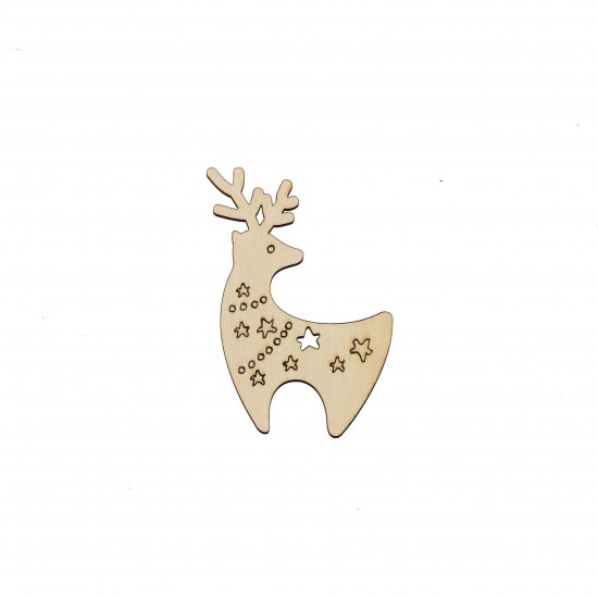 Decoratiune Blank Conturata pentru Pictat - P23 - 80x60mm