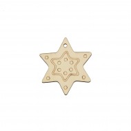 Decoratiune Blank Conturata pentru Pictat - P24 - 80x73mm