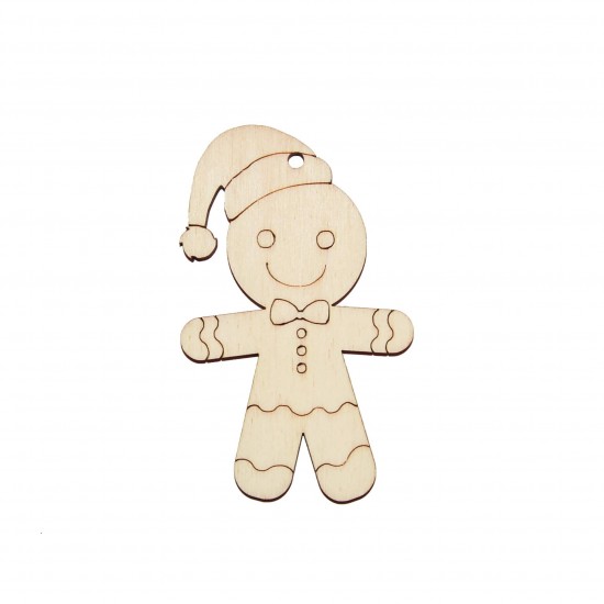 Decoratiune Blank Conturata pentru Pictat - P26 - 100x63 mm