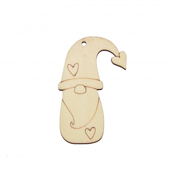 Decoratiune Blank Conturata pentru Pictat - P34 - 100x65 mm