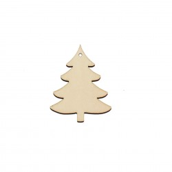 Figurina Brad de Craciun Blank H10cm - B14 - 100x80mm