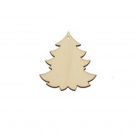 Figurina Brad de Craciun Blank H10cm - B15 - 100x96mm