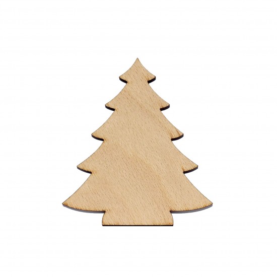 Figurina Brad de Craciun Blank H15cm - B02 - 150x135 mm