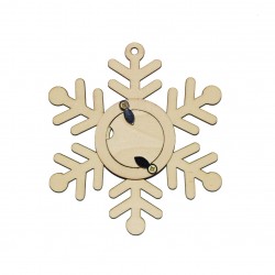 Rama foto Blank - Ornament Brad - R04