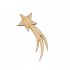 Figurina Stea Cazatoare din Lemn - S07 - 100x40 mm