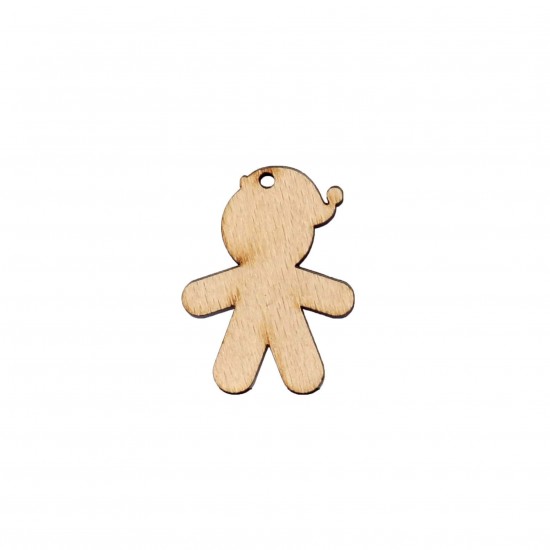Figurina Om din Turta Dulce Blank H10cm - T2 - 100x75 mm