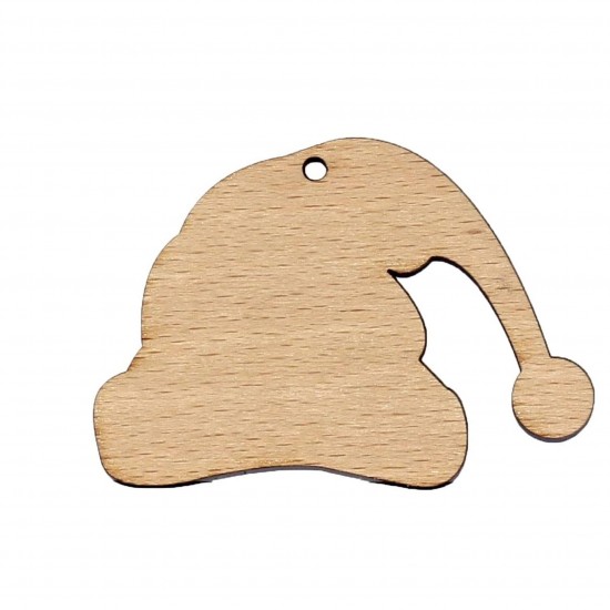 Figurina Caciula Mos Craciun Blank H15cm - C01 - 210x150 mm