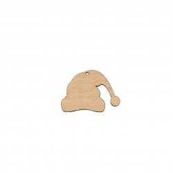 Figurina Caciula Mos Craciun Blank H5cm - C01 - 70x50 mm