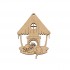 Figurina Casuta cu Pisica Craciun Blank - 100x75 mm