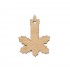 Figurina Lumanare Blank H15cm - L01 - 150x110 mm