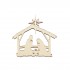 Figurina Blank din Lemn - Scena Nasterii - SN02 - 105x100 mm