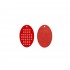 Figurina Tip Gherghef din Acril - Oval - gaurele 1.5mm - Spate Fetru - 40x27 mm