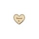 Figurina Tip Gherghef - Inima Personalizata cu Text - gaurele 1.5 mm - 45x40 mm