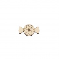 Figurina Bomboana Blank - 40x25 mm
