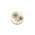 Figurina Cerc cu Floarea Soarelui Blank - 40x40 mm