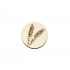 Figurina Cerc cu Grau Blank - 40x40 mm