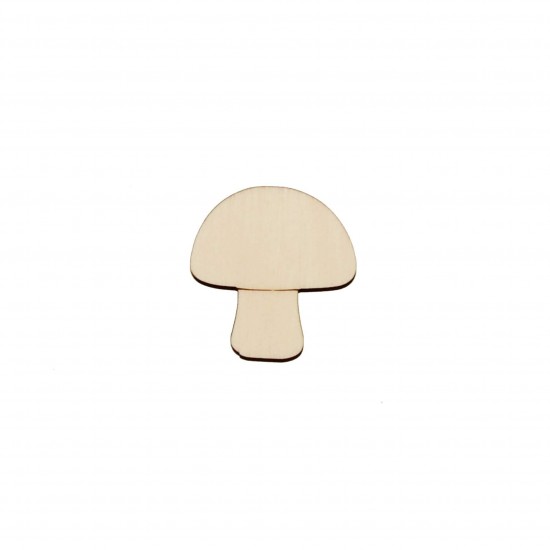 Figurina Ciuperca Blank - 40x39 mm