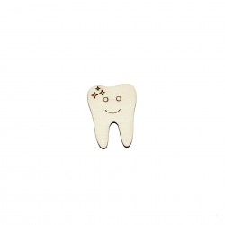 Figurina Dinte Blank - 40x31 mm