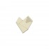 Figurina Tip Gherghef - Inima Abstracta - gaurele 1.5mm - 60x52 mm
