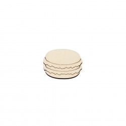 Figurina Macaron Blank - 40x30 mm