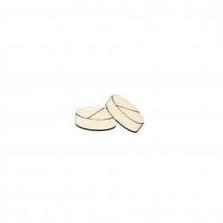 Figurina Pastile Blank - 45x24 mm