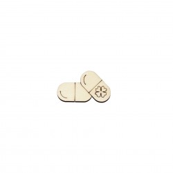 Figurina Pastilute Blank - 45x26 mm