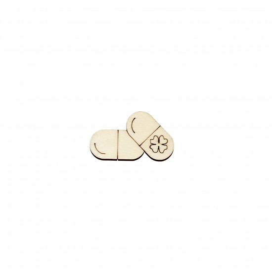 Figurina Pastilute Blank - 45x26 mm