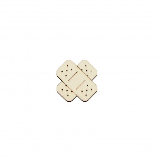 Figurina Plasturi Blank - 40x40 mm