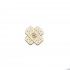 Figurina Plasturi cu Floare Blank - 40x40 mm